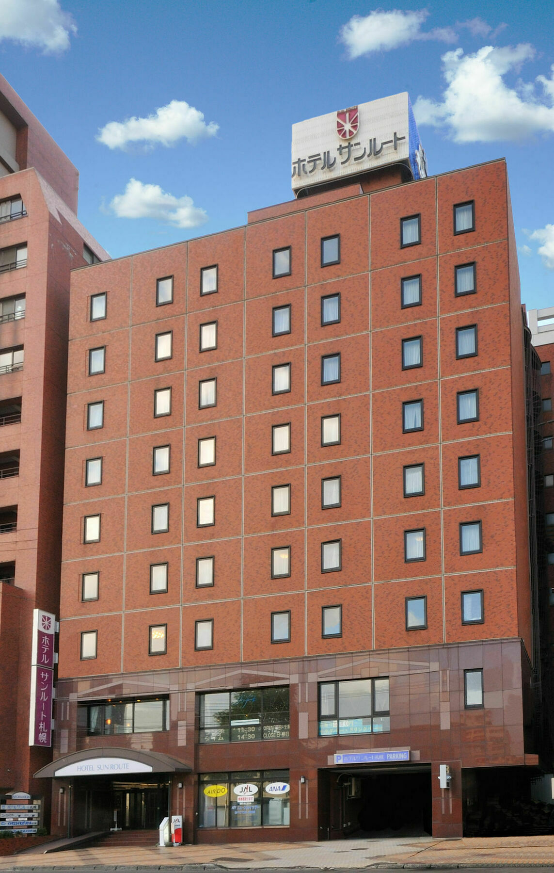 Hotel Sunroute Sapporo Eksteriør billede